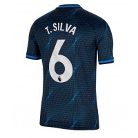 Billiga Chelsea Thiago Silva #6 Borta fotbollskläder 2023-24 Kortärmad